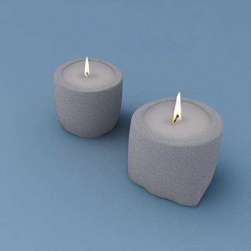 Image of Concrete Candle Holders