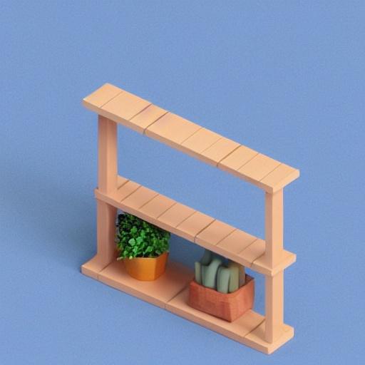 Image of Wooden Shelf